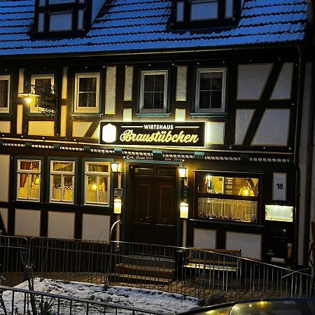 Gaststaette Braustuebchen Hotel Schlitz Exterior foto