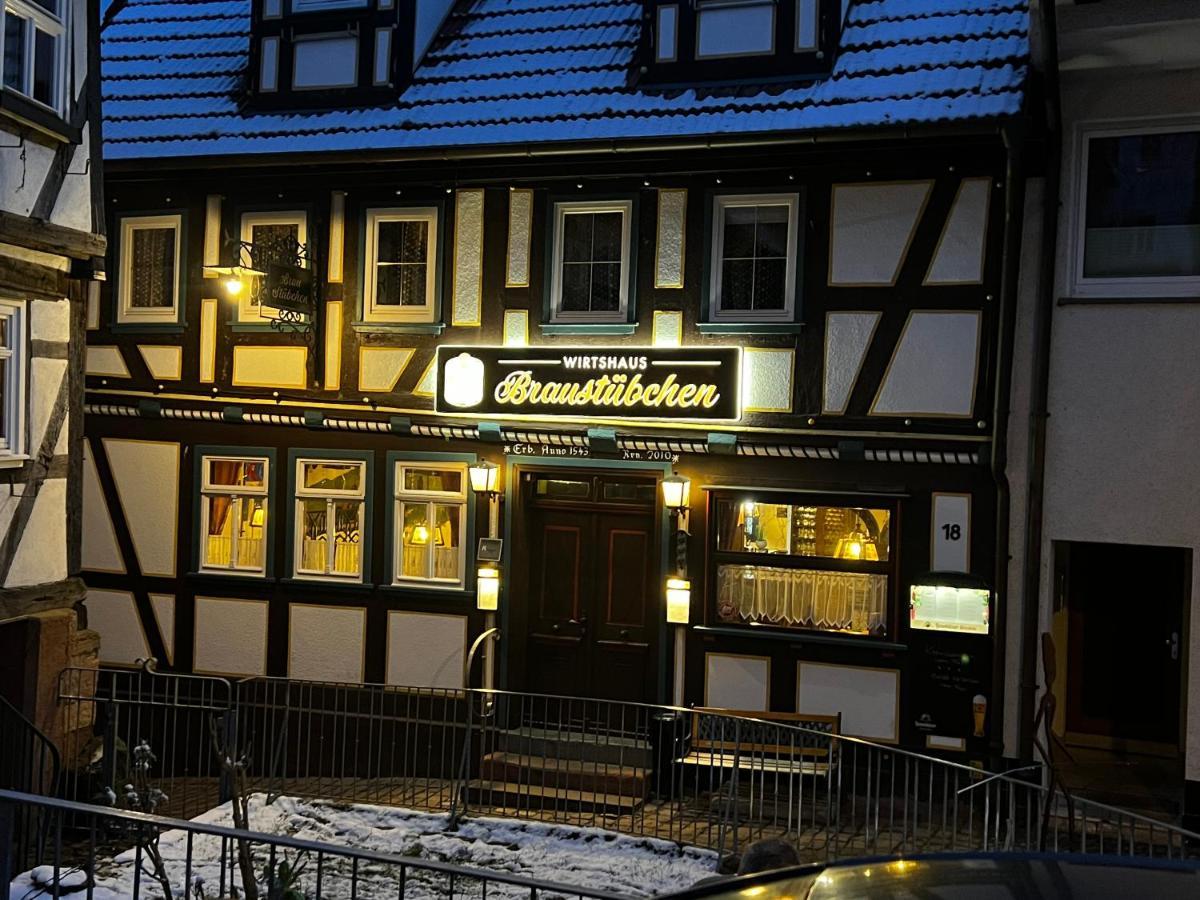Gaststaette Braustuebchen Hotel Schlitz Exterior foto